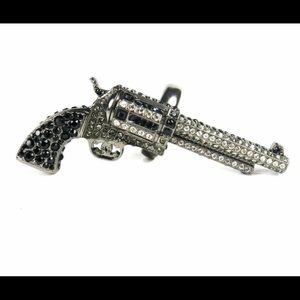 CHANEL Silver Gun Ring